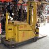 
1260 Yale model MC020C2S071 serial # N342824, 2000lb lifting capacity, 12 volt Electric powered walk behind, 71" lowered height, 130" lifting height, Weight with battery 4,658 lbs, without battery 3,854 lbs, Year 1978, Length 13.6 Width 20.25, Height 26.17