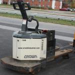 1556 Crown model PE3540-60 serial # 6A158724, 6000 lb. lifting capacity, Electric powered pallet jack