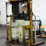 1718 Yale model ME030LAN12CT077 serial # 373593, 3000 lb. lifting capacity, 12 volt electric powered, 77" lowered height Year 1981